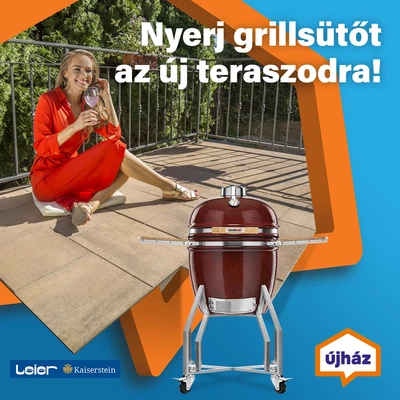 Leier nyereményjáték - Nyerj grillsütőt az új teraszodra 